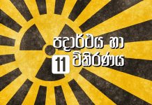 11.7.00- පදාර්ථයේ මූලික සංඝටක හා ඒවායේ අන්තර්ක්රියා